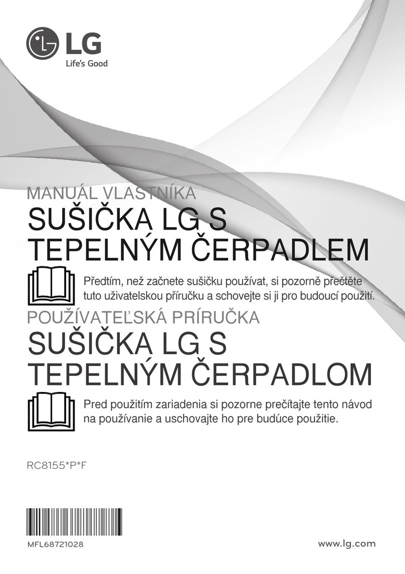 LG RC8155 P F Series manual