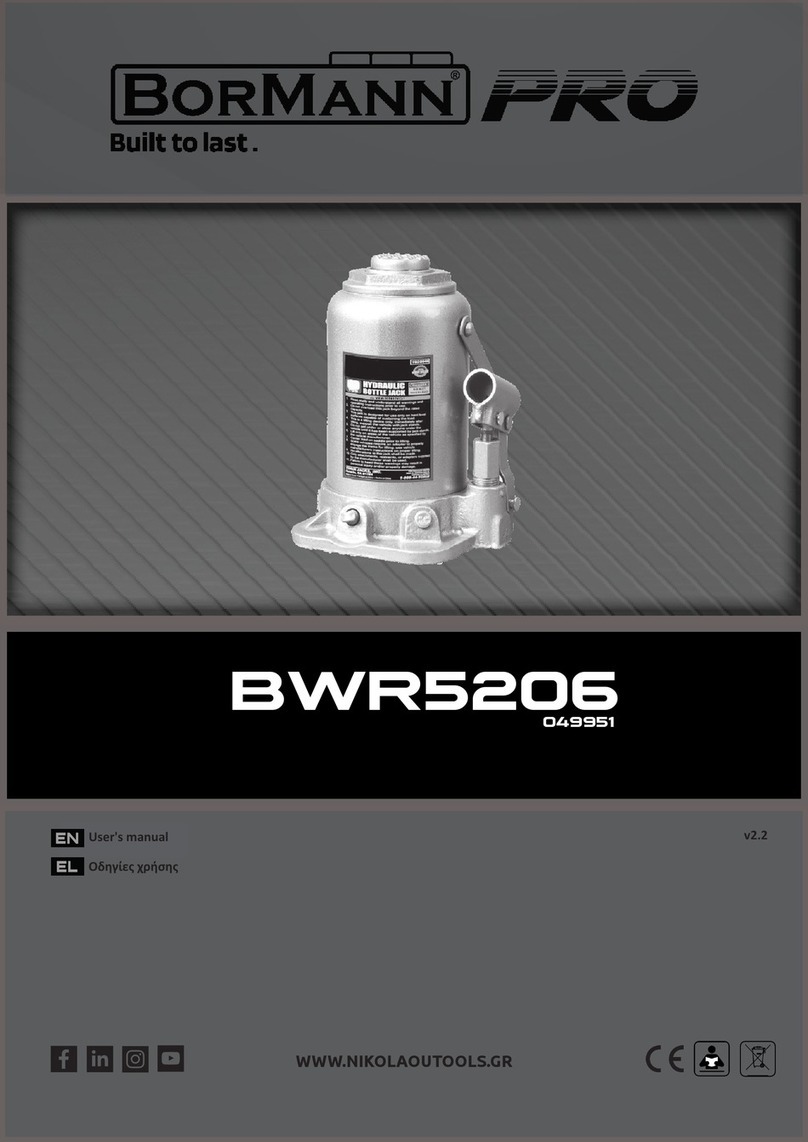 BorMann BWR5206 user manual