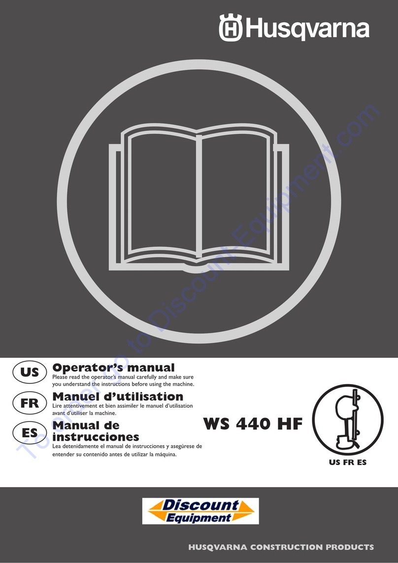 Husqvarna WS 440 HF Operator's manual