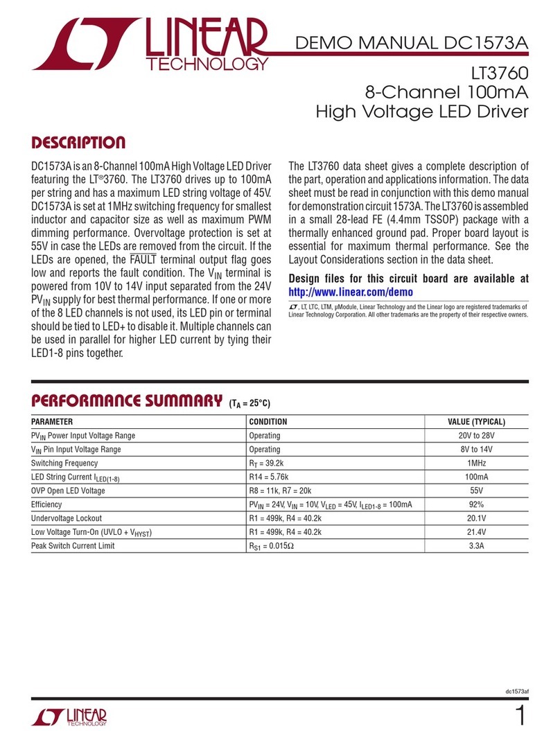 Linear Technology DC1576 Quick setup guide