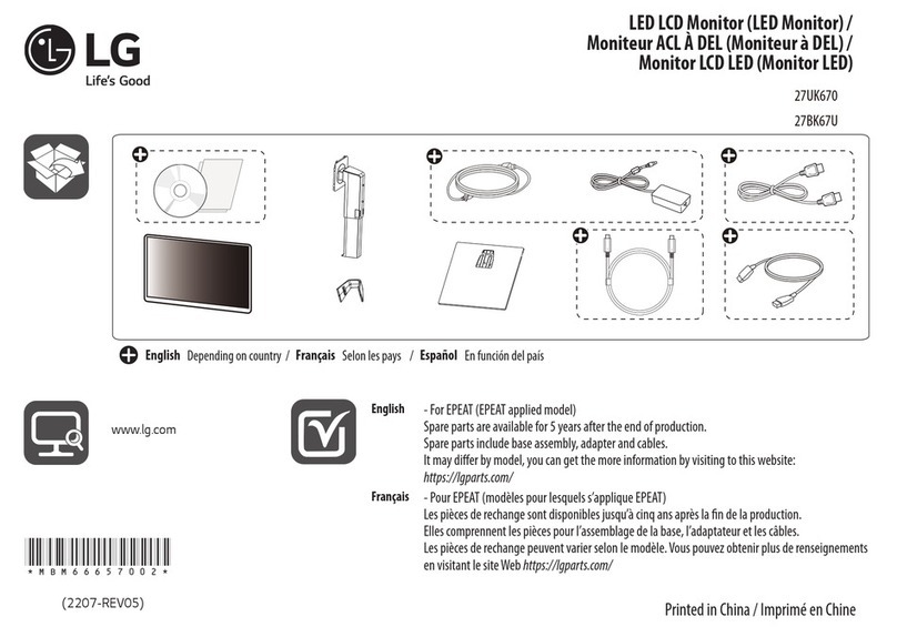 LG 27UK670 User manual