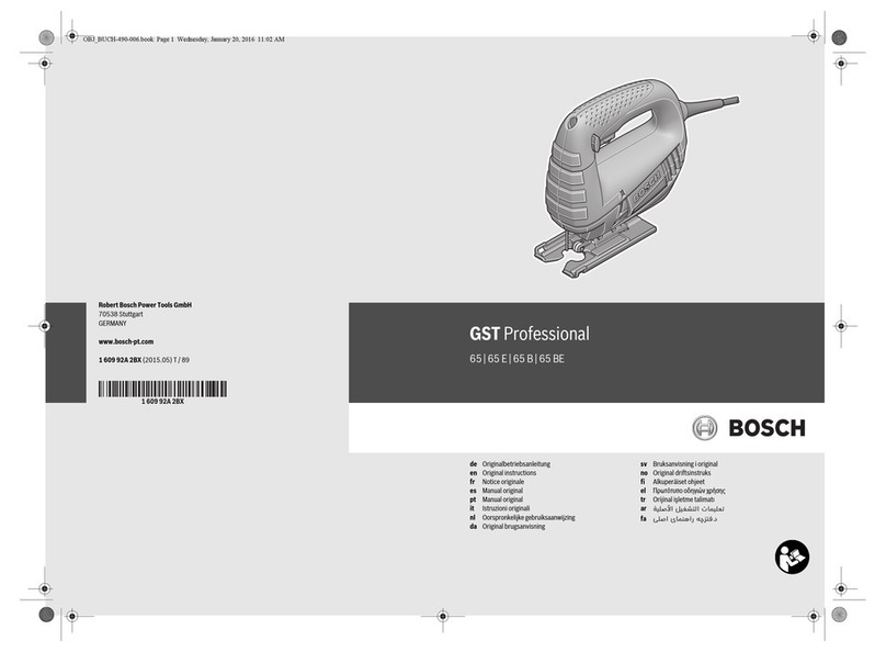 Bosch 0601281768 instructions