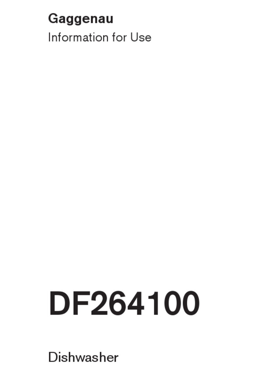 Gaggenau DF264100 Instructions for use