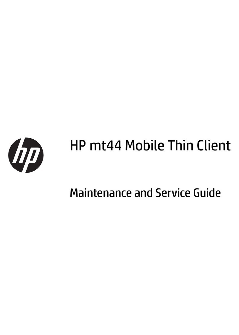 HP mt44 Manual