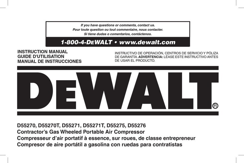 DeWalt D55271 User manual