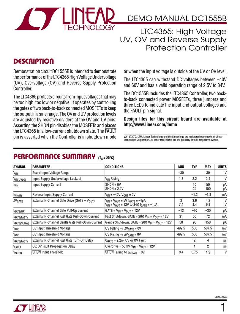 Linear Technology DC1554 Quick setup guide Linear Technology DC1554 Quick setup guide