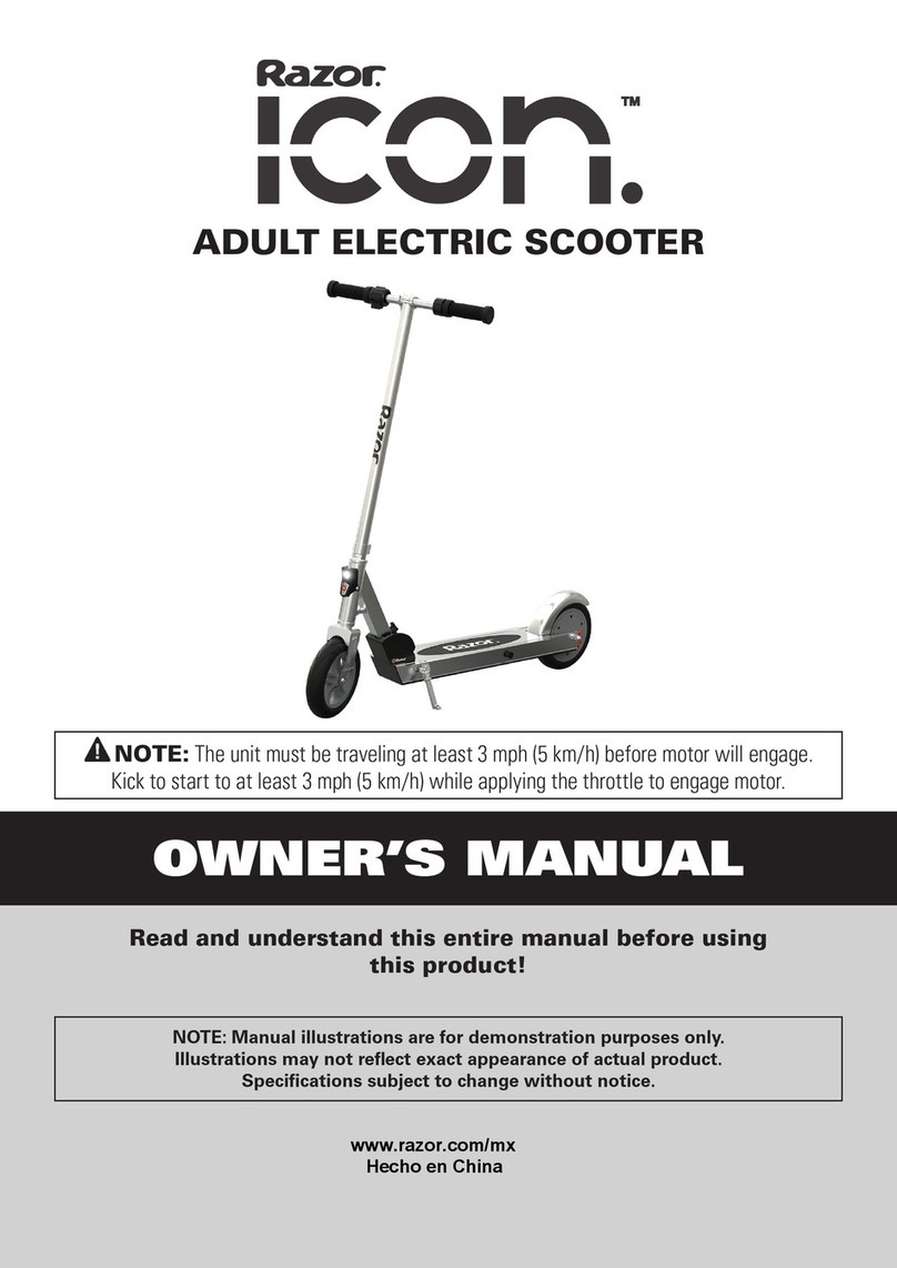 Razor ICON User manual