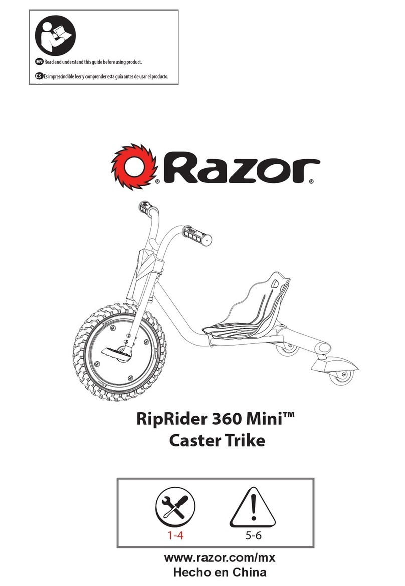 Razor RIPRIDER 360 MINI User manual