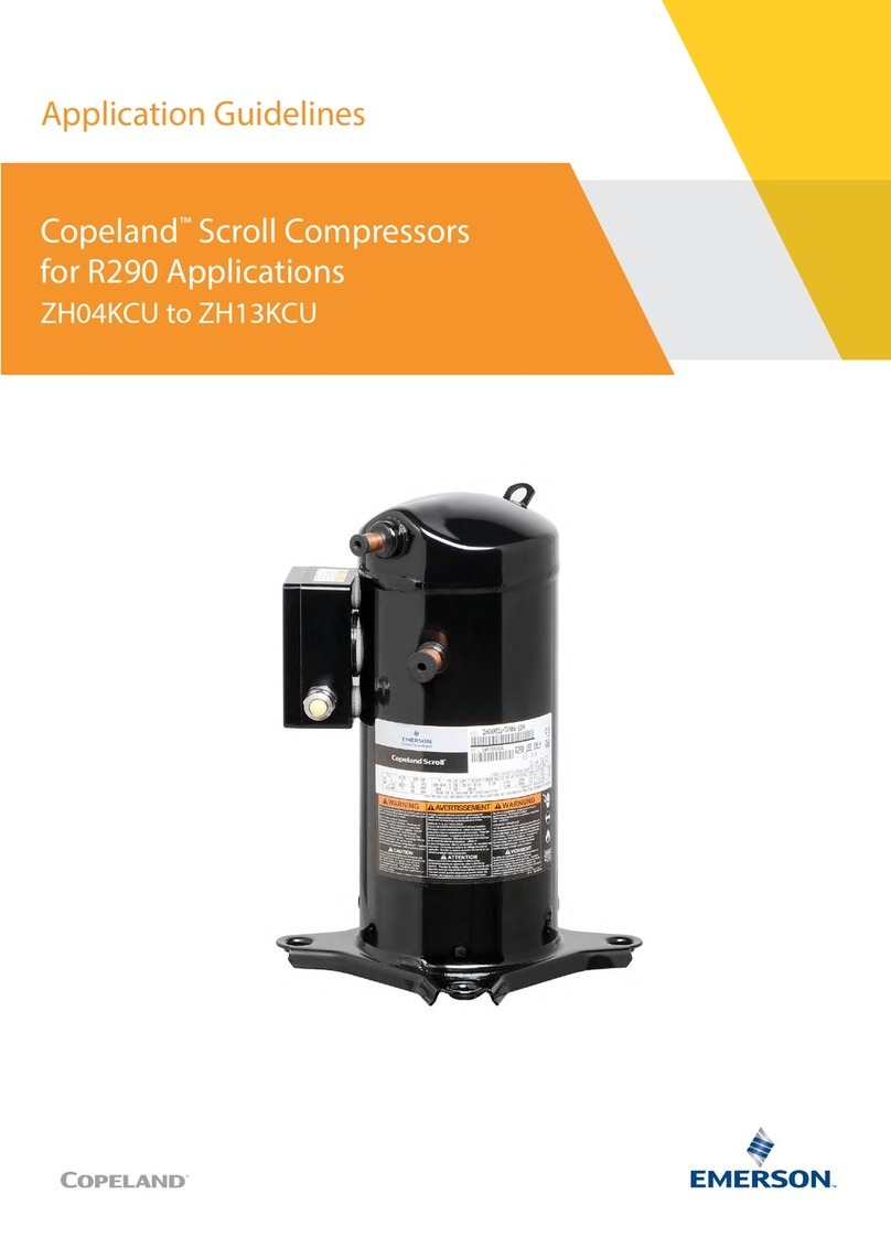 Emerson Copeland ZH04KCU Instruction Manual