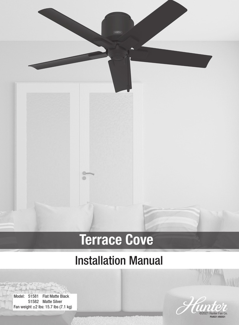 Hunter Terrace Cove installation manual