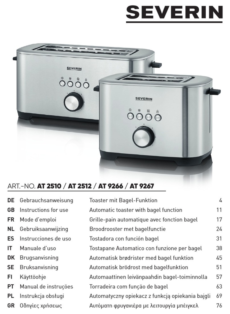 SEVERIN AT 2512 User manual