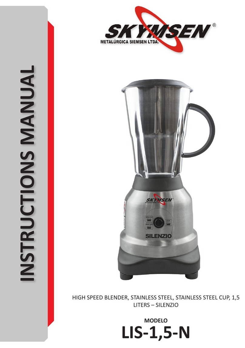 Skymsen SILENZIO LIS-1,5-N User manual
