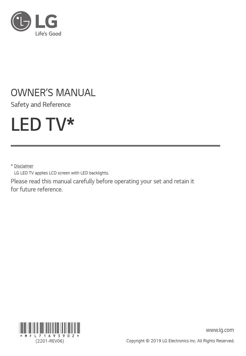 LG 50UT66 Series User manual
