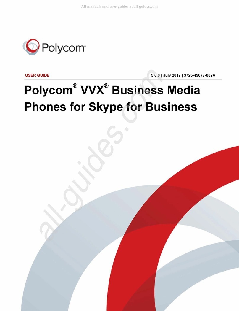 Polycom VVX Camera User manual