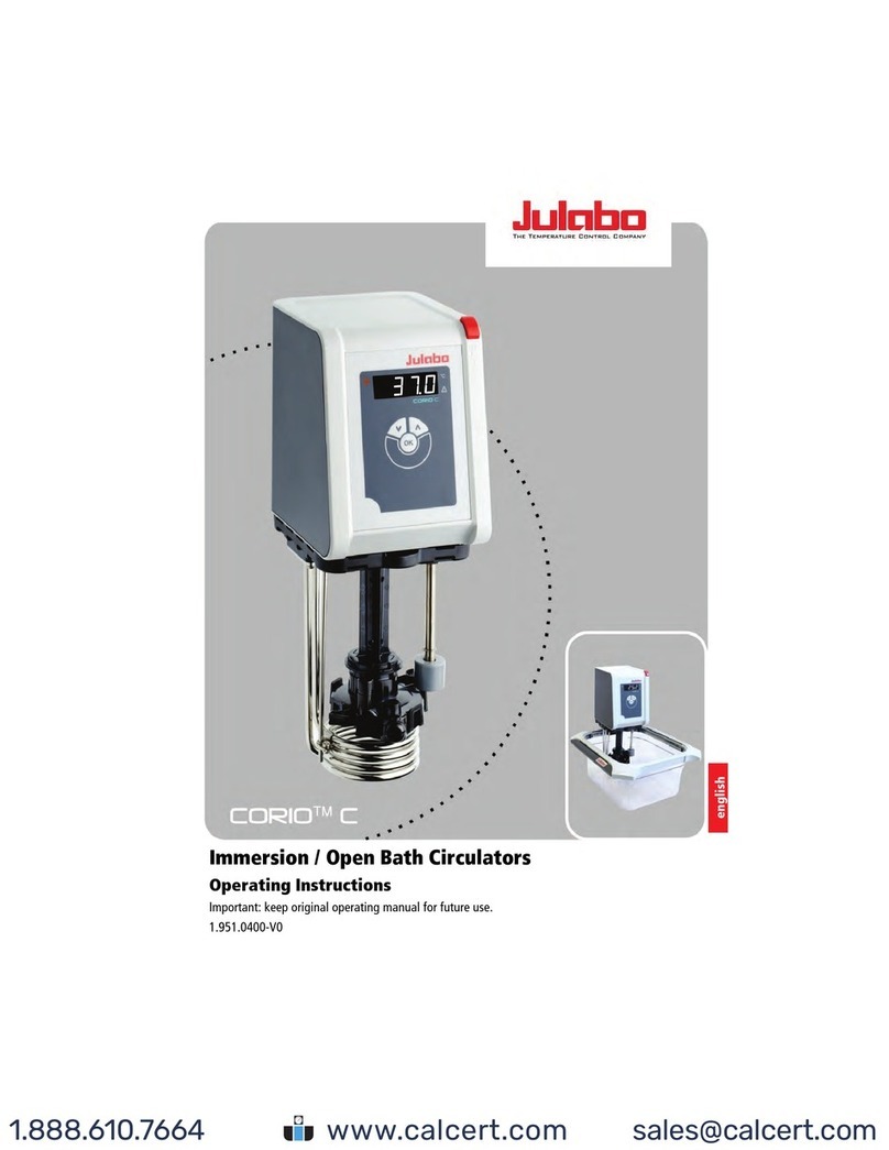 Julabo CORIO C-B5 operating instructions Julabo CORIO C-B5 operating instructions