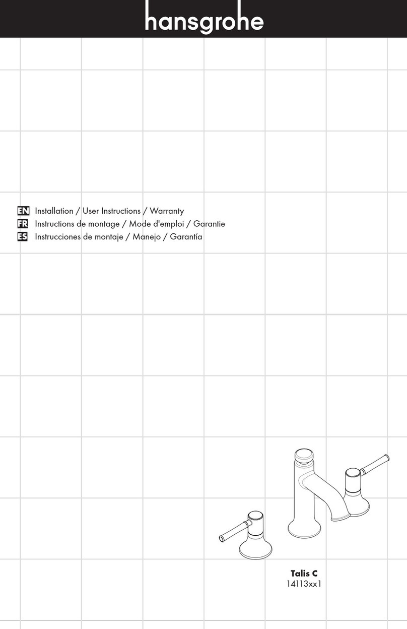 Hans Grohe Talis C 14113 1 Series Instruction Manual