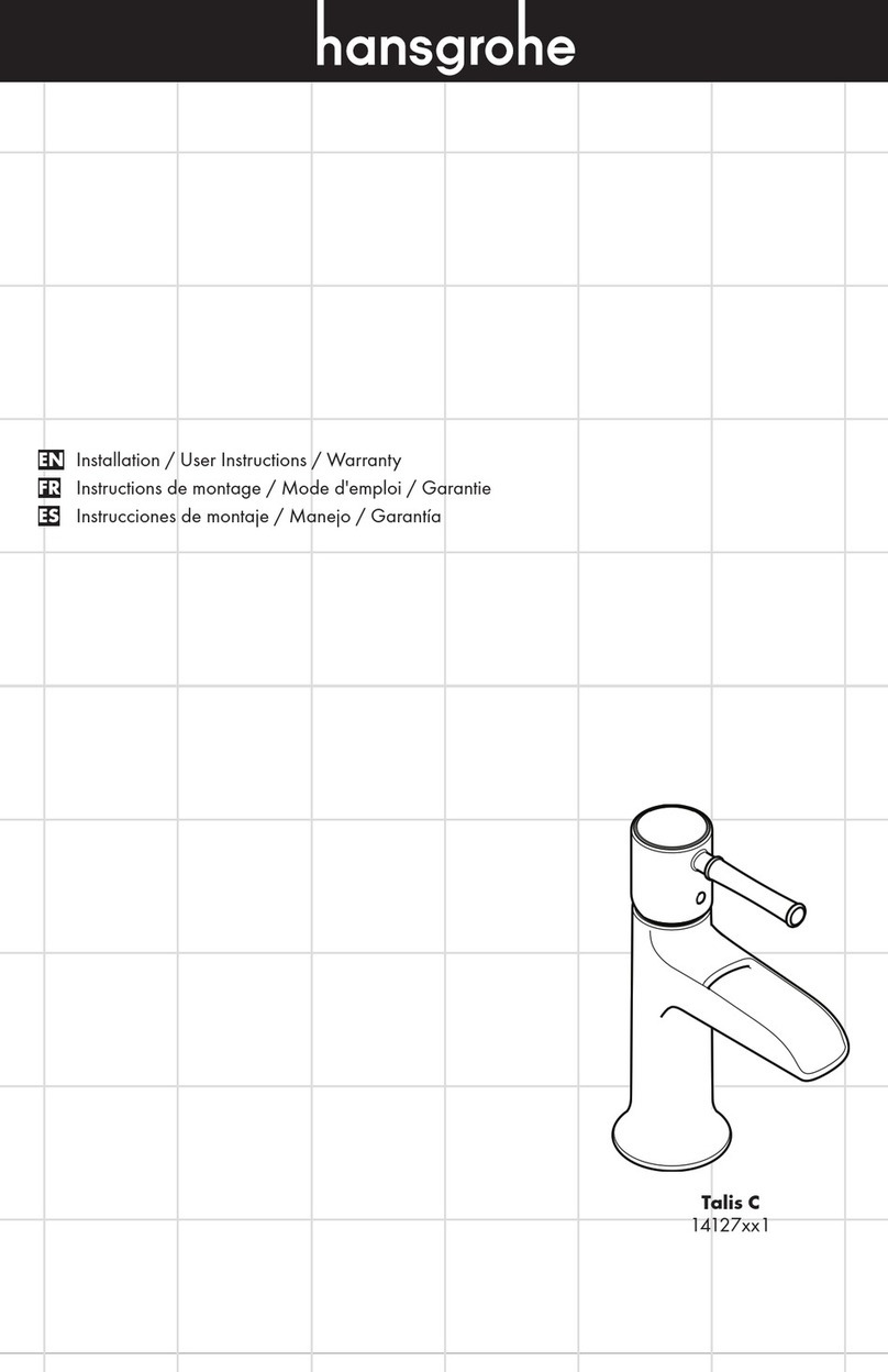 Hans Grohe Talis C 14127001 Instruction Manual