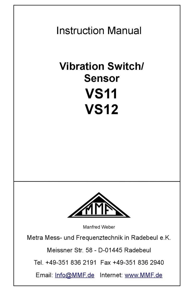 MMF VS11 instruction manual