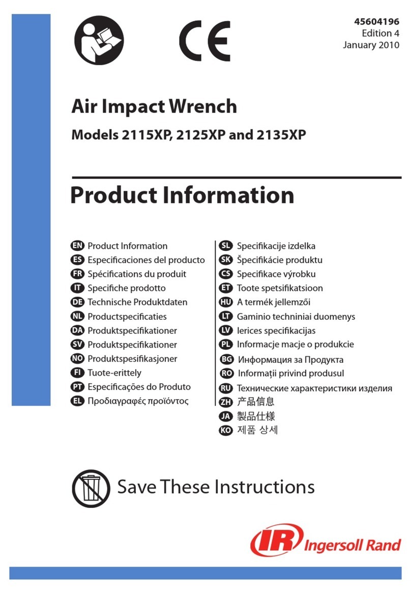 Ingersoll-Rand 2115XP User manual