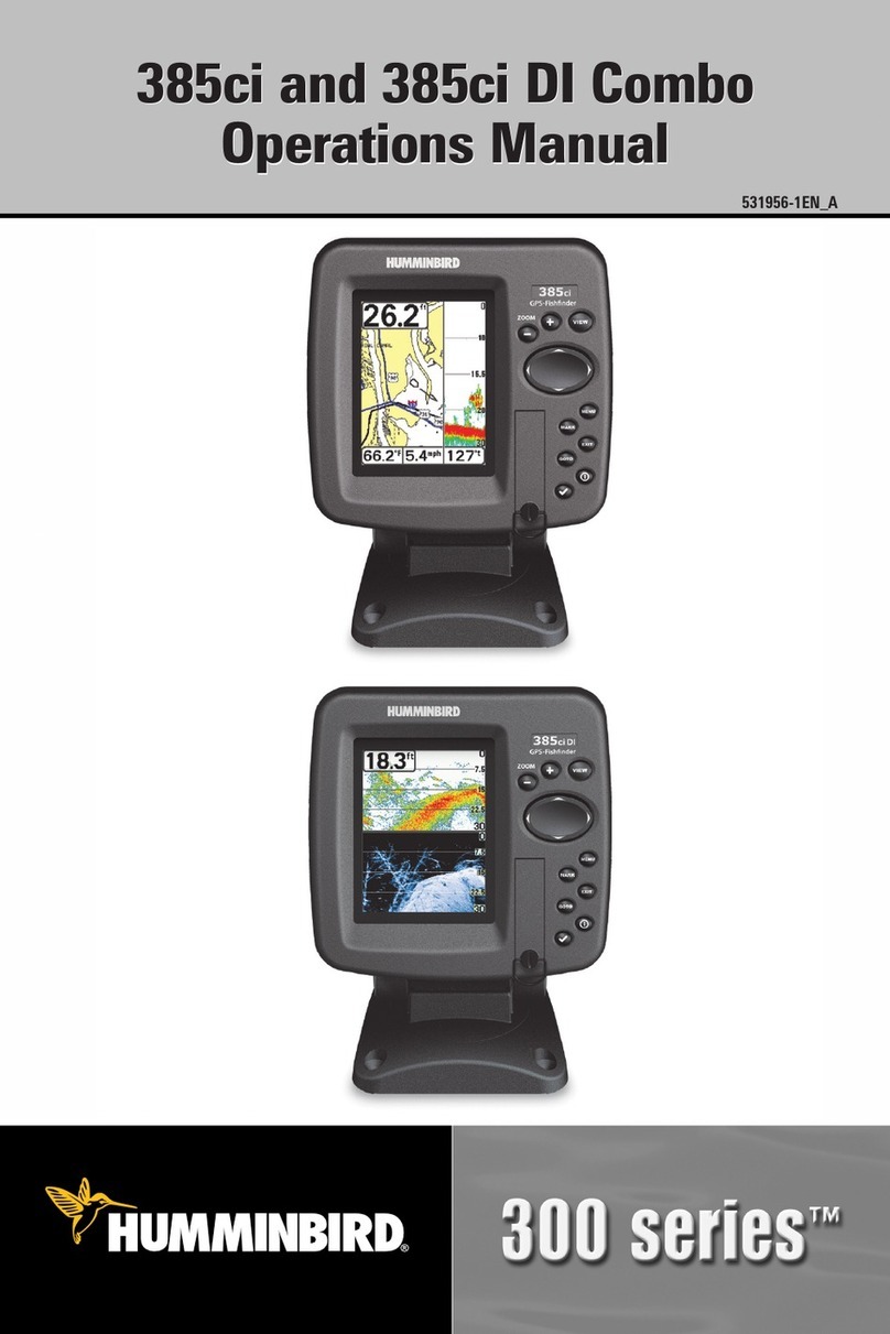 Humminbird 385ci DI Combo Operation manual Humminbird 385ci DI Combo Operation manual