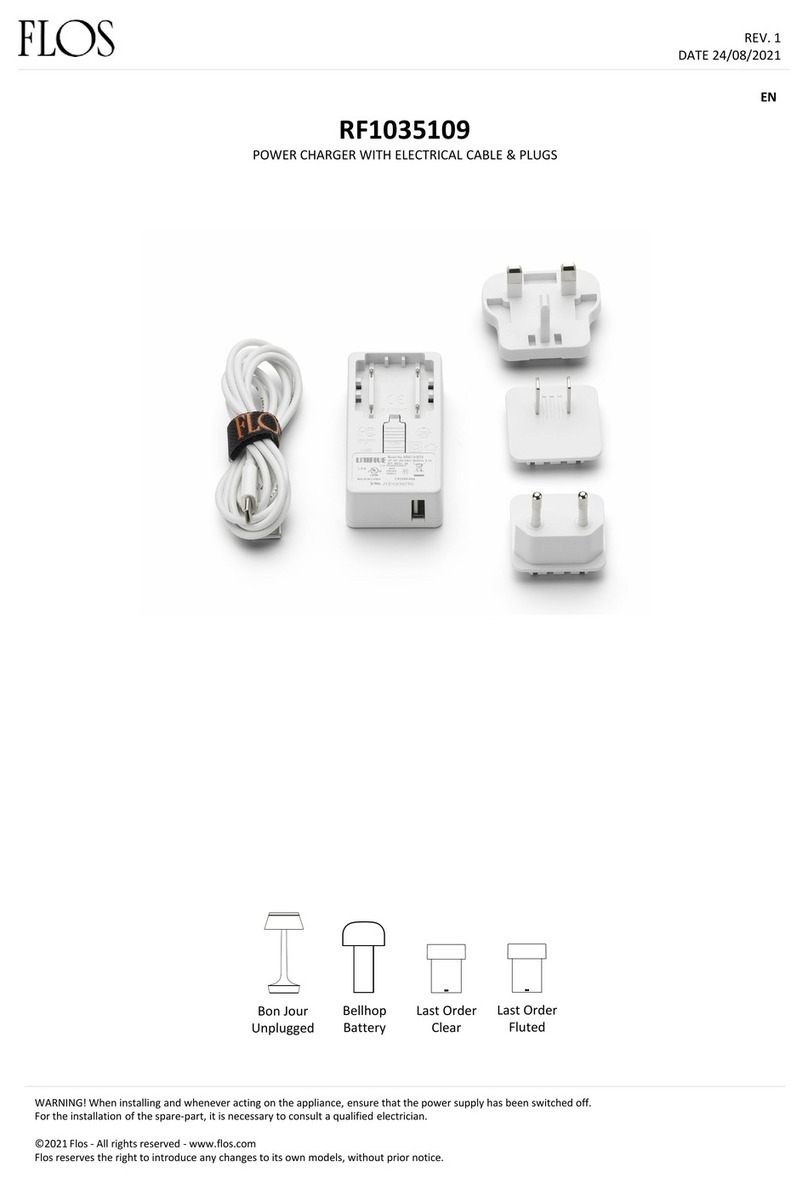 FLOS RF1035109 manual