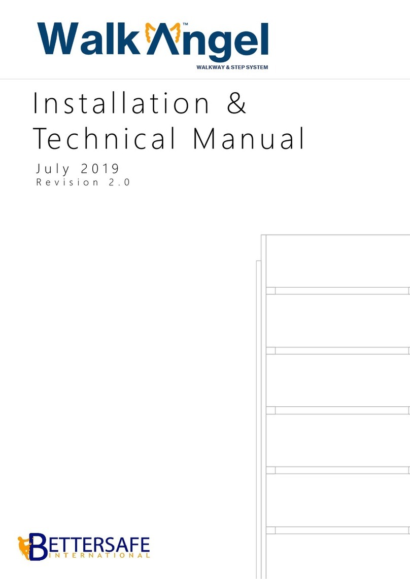 Bettersafe Walk Angel Installation & technical manual
