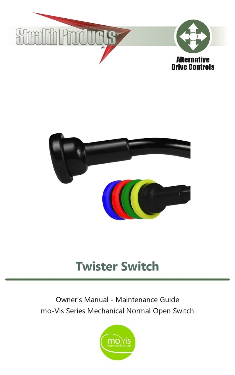 Stealth Products mo-Vis Twister Switch owner's manual