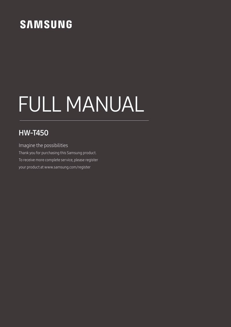 Samsung HW-T450 Full manual