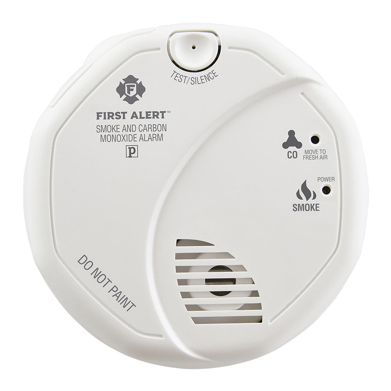 First Alert SCO5 user manual