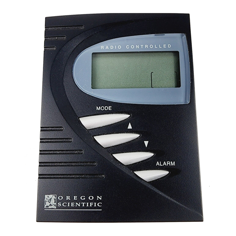 Oregon Scientific RM106A user manual