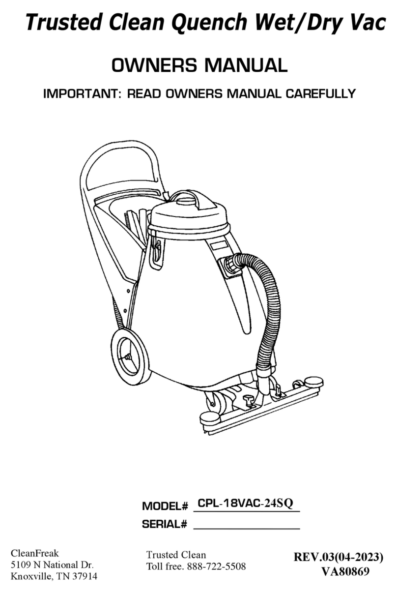 Trusted Clean Quench owner's manual