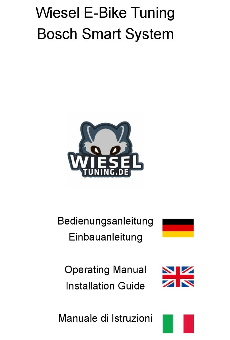 Wiesel WT-Bosch-Smart-10.58 operating manual