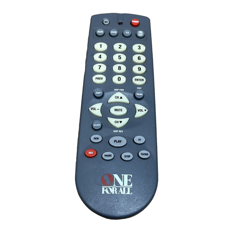 One Forall URC-4640w user manual
