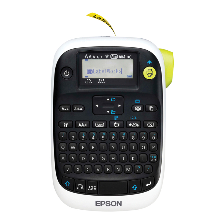Epson LabelWorks LW-400 User manual