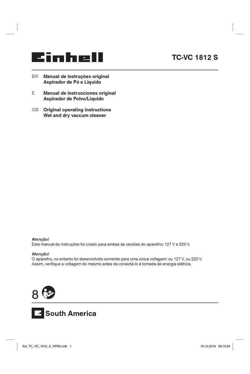 EINHELL TC-VC 1812 S User manual