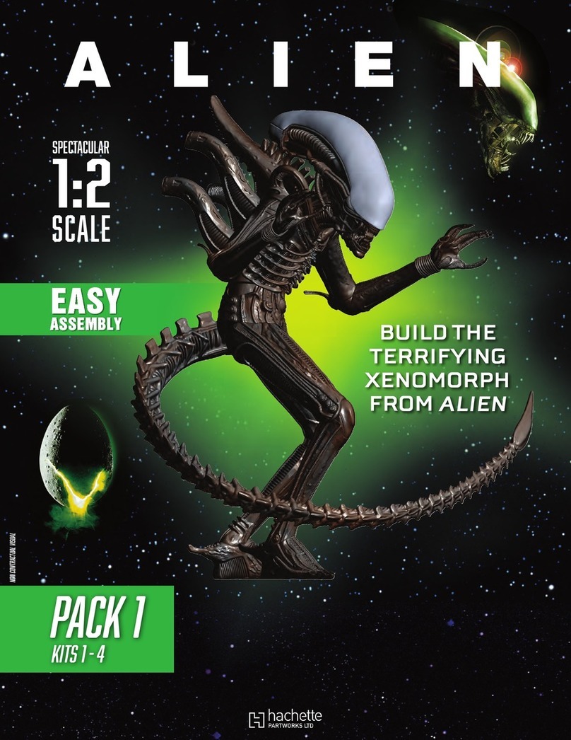 Hachette ALIEN XENOMORPH User manual
