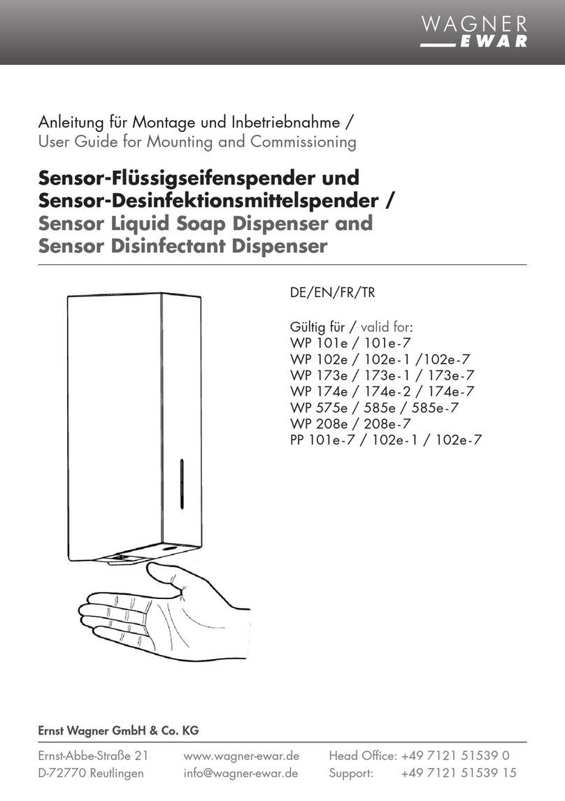 Wagner Ewar WP 101e user guide
