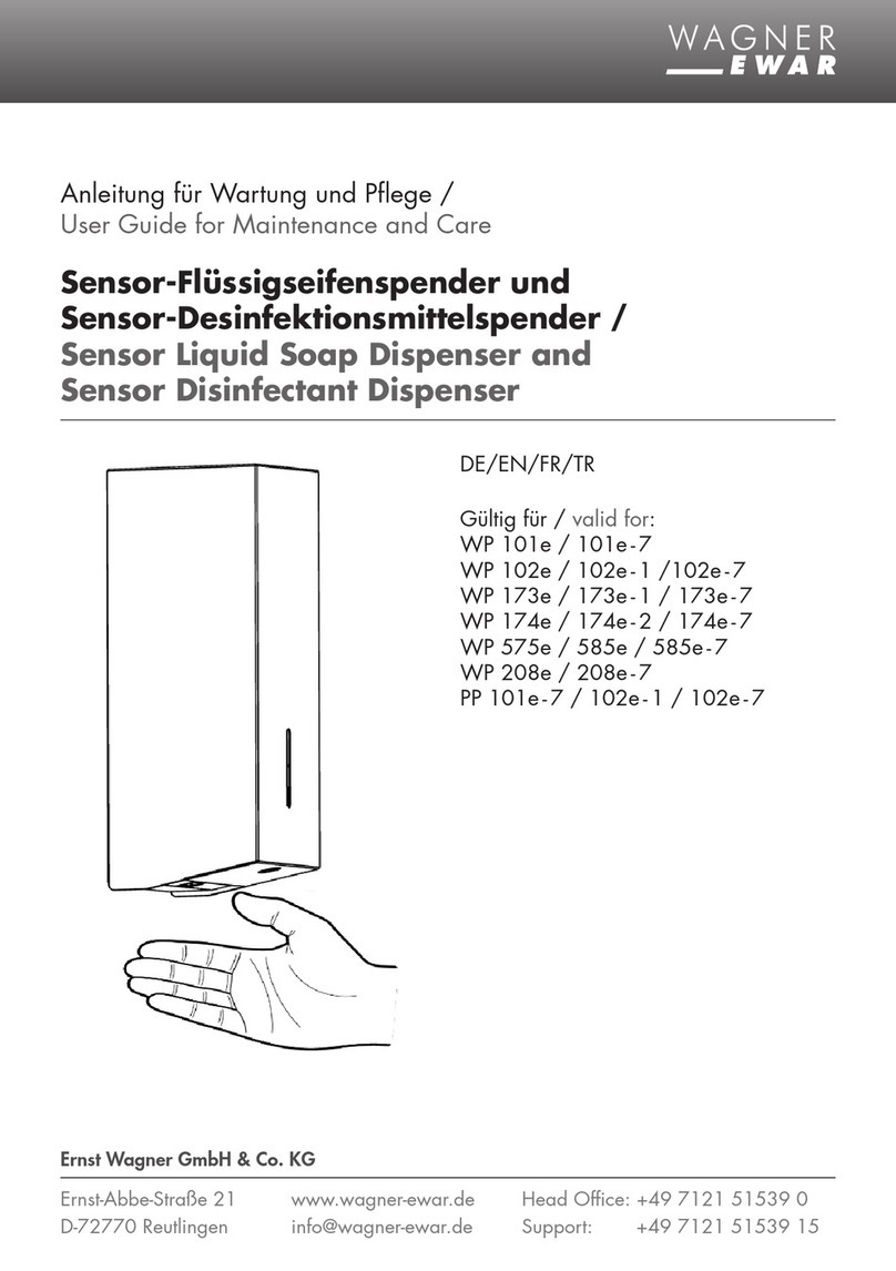 Wagner Ewar WP 101e user guide