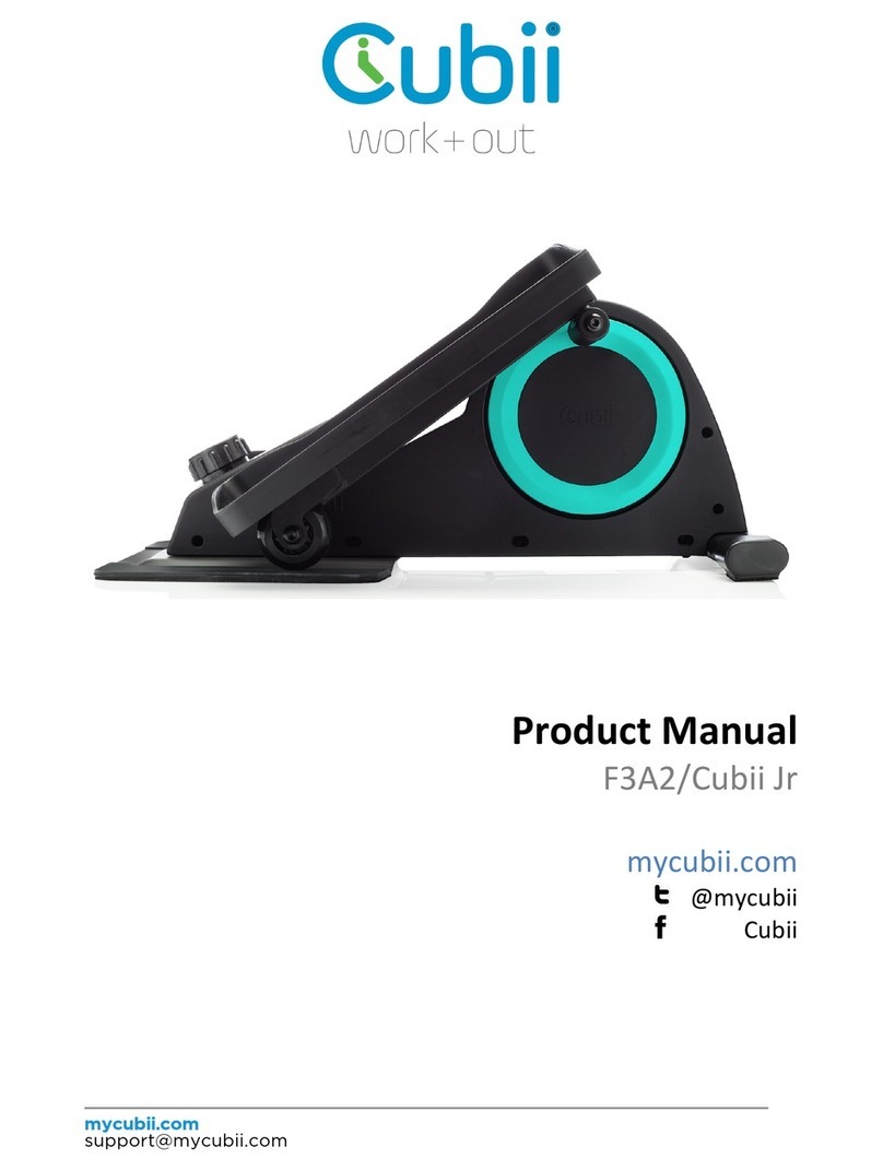 Cubii Jr F3A2 product manual