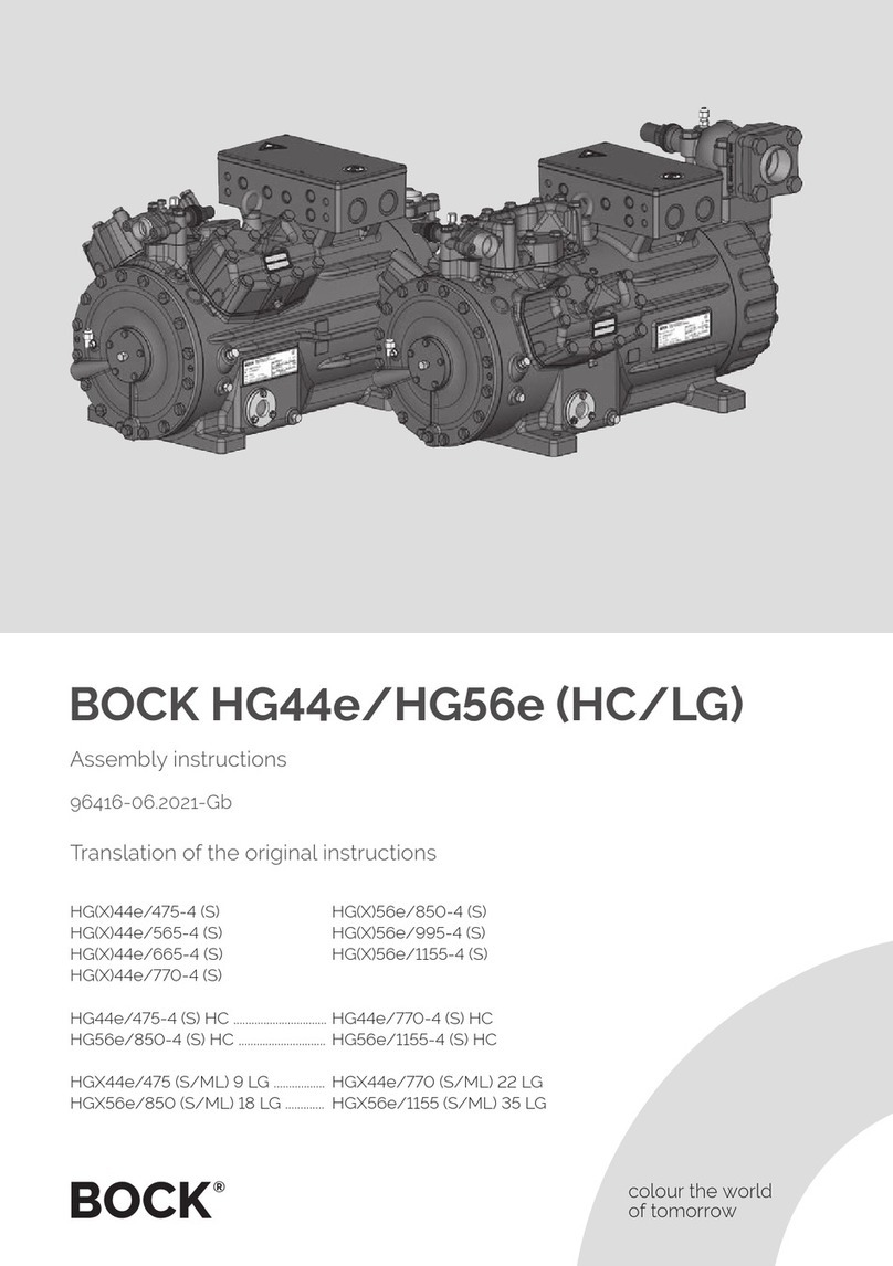 BOCK HG44e User manual BOCK HG44e User manual