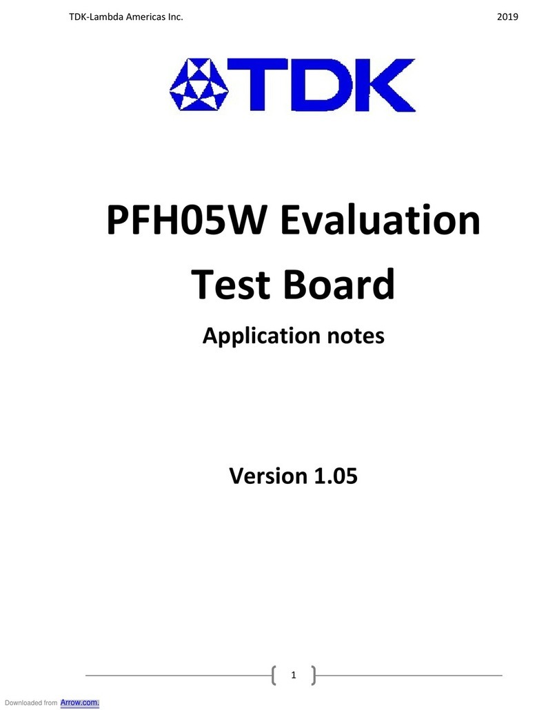 TDK PFH05W Series Application notes
