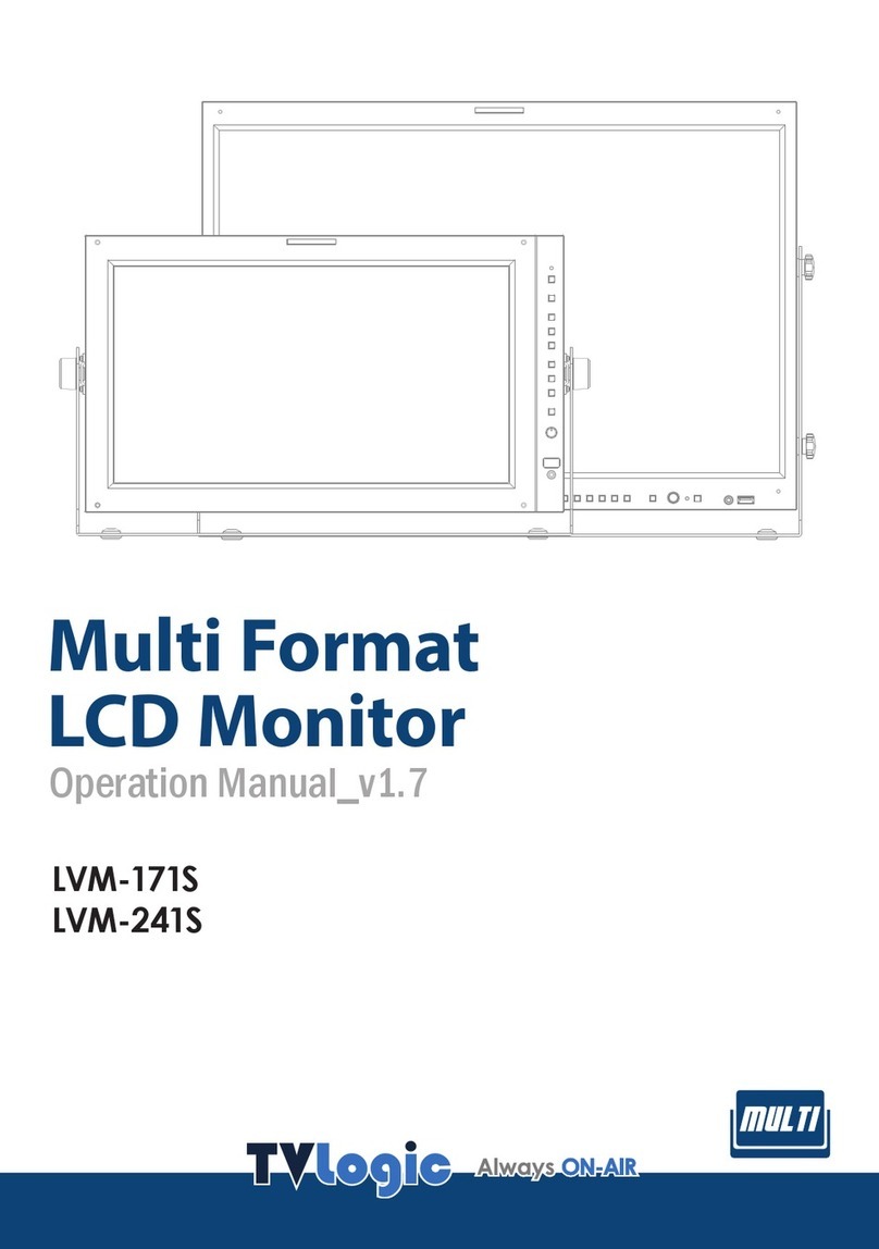 TV Logic LVM-241S User manual