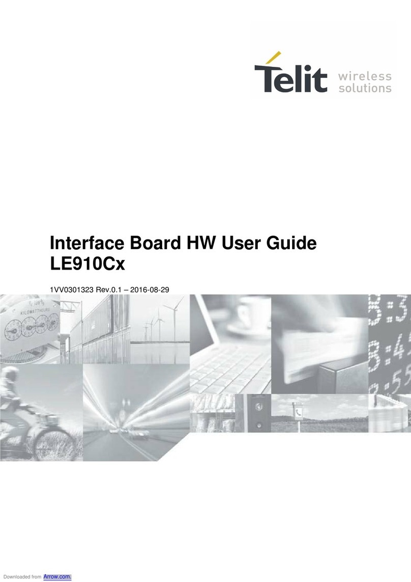 Telit Wireless Solutions LE910C series user guide