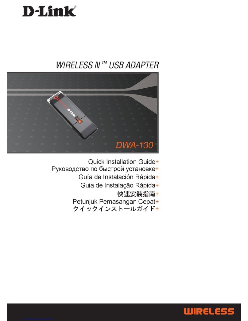 D-Link WIRELESS N DWA-130 User manual