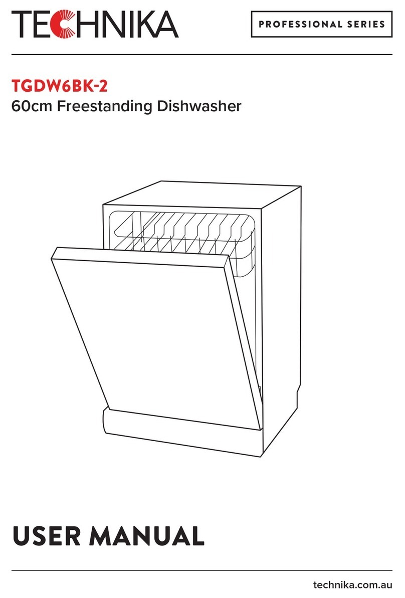 Technika PROFESSIONAL TGDW6BK-2 User manual