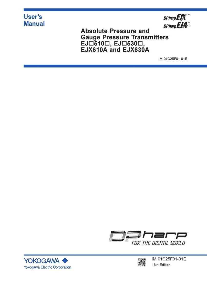 YOKOGAWA Dpharp EJ 510 Series User manual