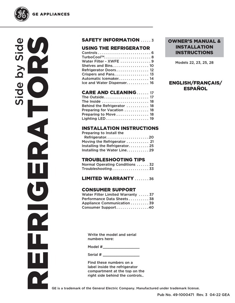 GE 22 Series Original instructions