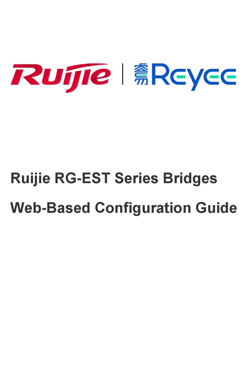 Ruijie Reyee RG-EST Series Configuration guide