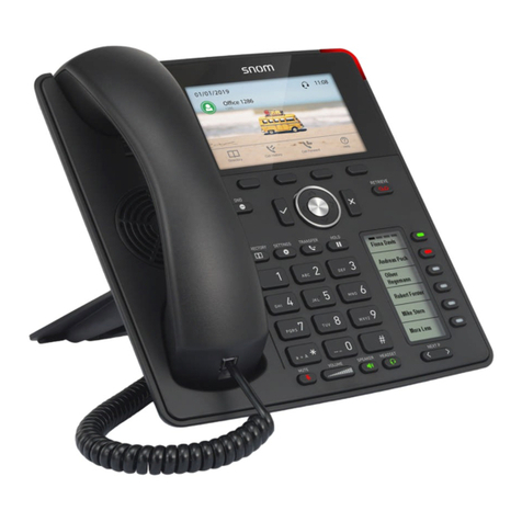 Snom D785N user manual