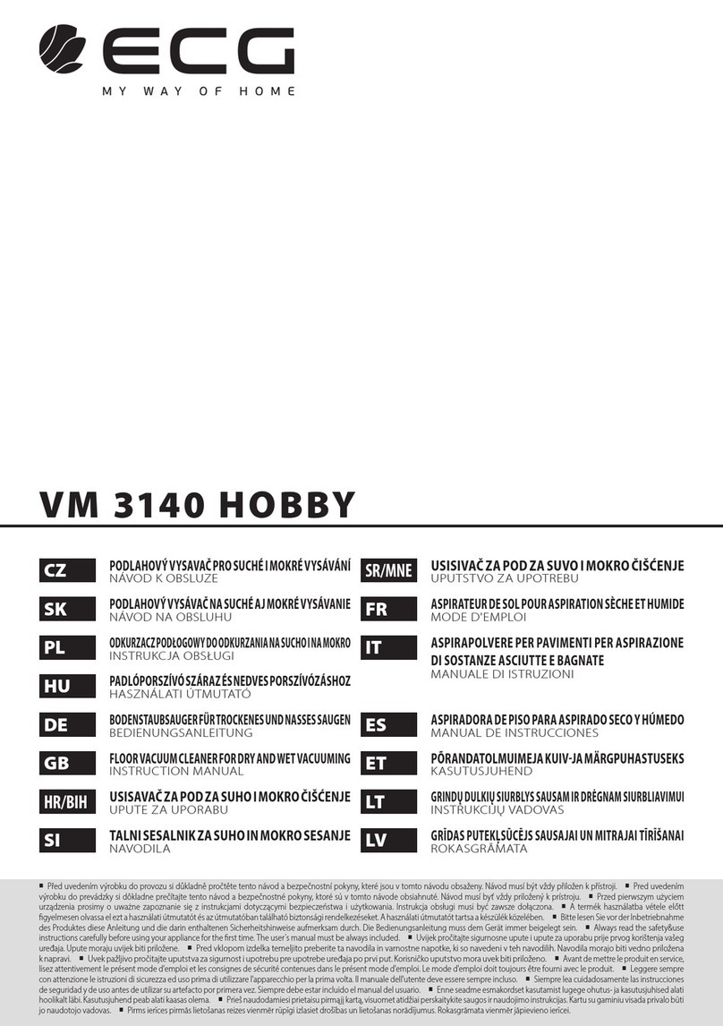 ECG VM 3140 HOBBY User manual